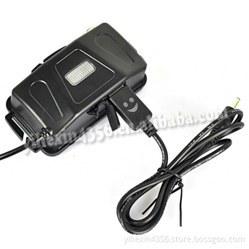 BORUIT RJ-5000 3x Cree XM-L2 4-Modes 6000 Lumens Super Bright LED Head Torch